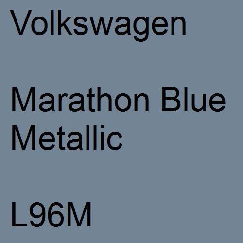 Volkswagen, Marathon Blue Metallic, L96M.